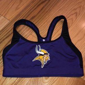 Victoria Secret Pink Minnesota Vikings Sports Bra